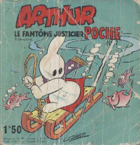 Scan de la Couverture Arthur le Fantme Justicier Poche n 7